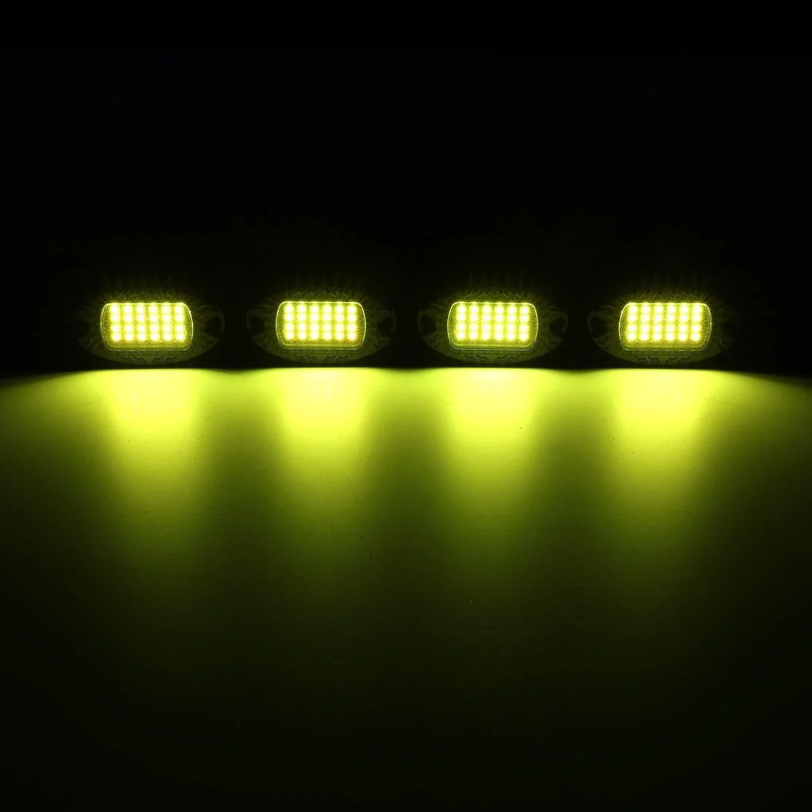 RGBW LED Rock Lights Kit with Bluetooth APP & Wireless Remote Control, Multicolor Neon Underglow Lights with Brake Light function for ATV UTV - Image 18