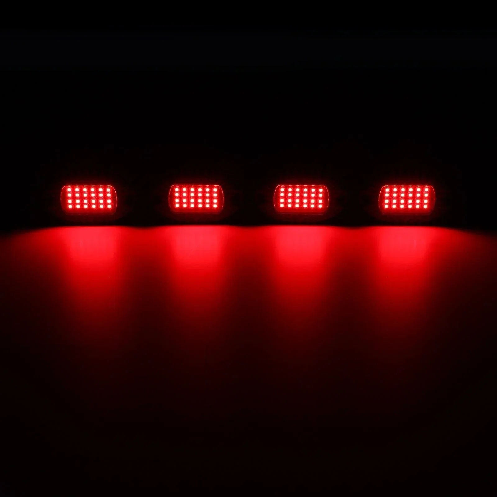 RGBW LED Rock Lights Kit with Bluetooth APP & Wireless Remote Control, Multicolor Neon Underglow Lights with Brake Light function for ATV UTV - Image 19