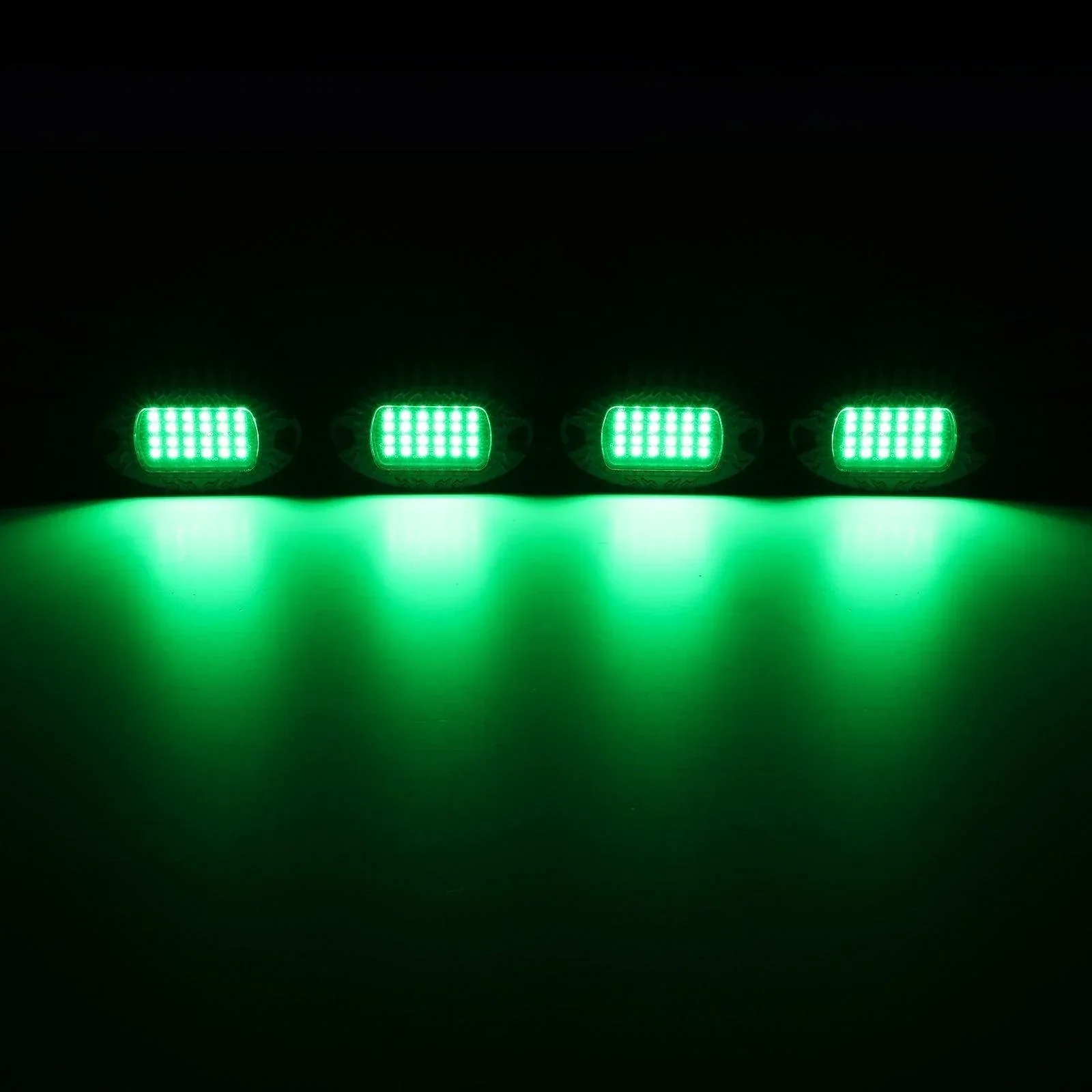 RGBW LED Rock Lights Kit with Bluetooth APP & Wireless Remote Control, Multicolor Neon Underglow Lights with Brake Light function for ATV UTV - Image 20