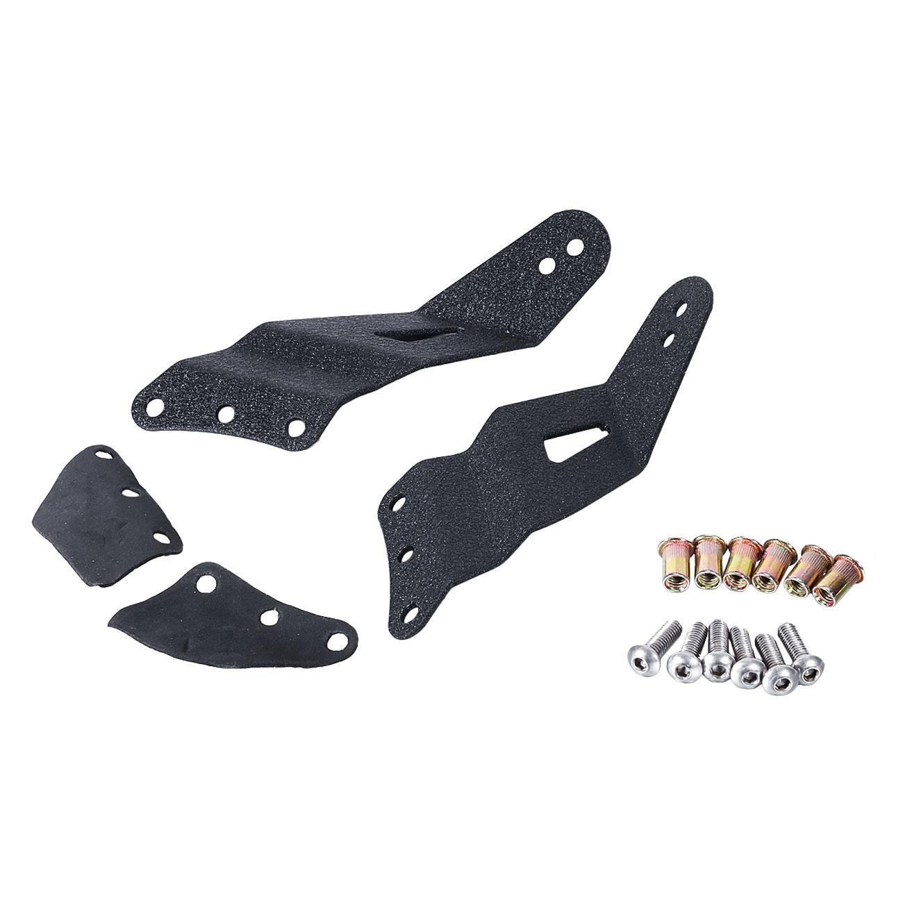 (2pcs/set) 52 Inch Light Bar Windshield Mounts for 99-07 GMC/Chevy - Image 7
