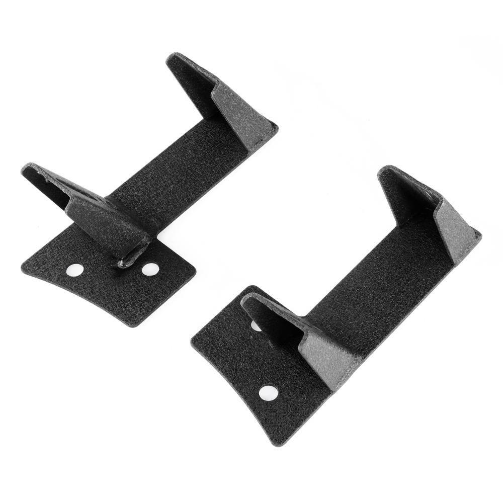 2pcs Black Dual A-Pillar Light Lower Windshield Hinge Mounting Brackets LED Pod Light for 2007-2017 Jeep Wrangler JK - Image 3