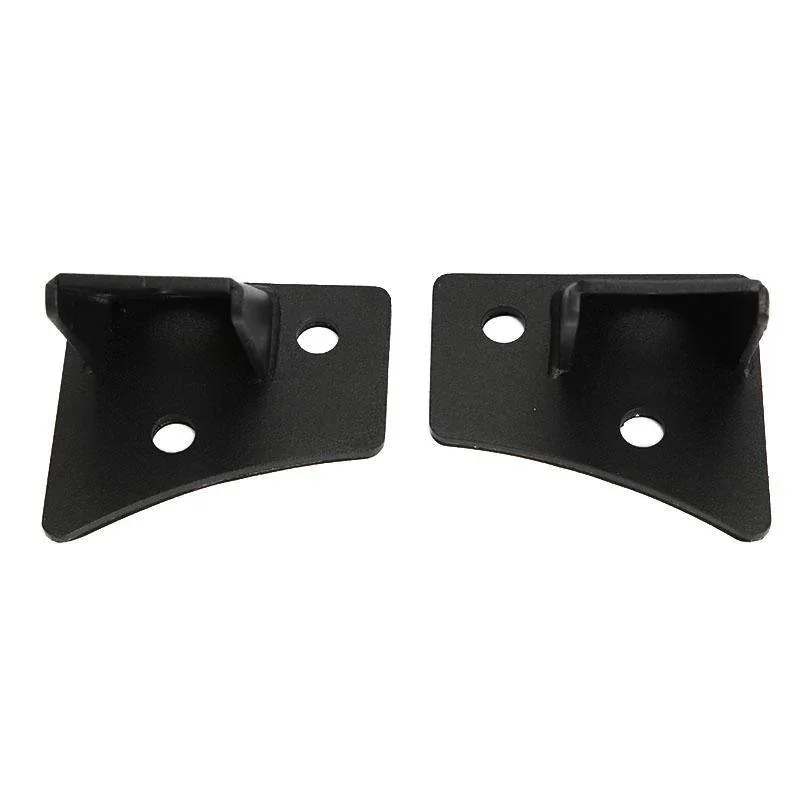 2pcs Black A-Pillar Light Lower Windshield Hinge Mounting Brackets LED Pod Light for 2007-2017 Jeep Wrangler JK - Image 4