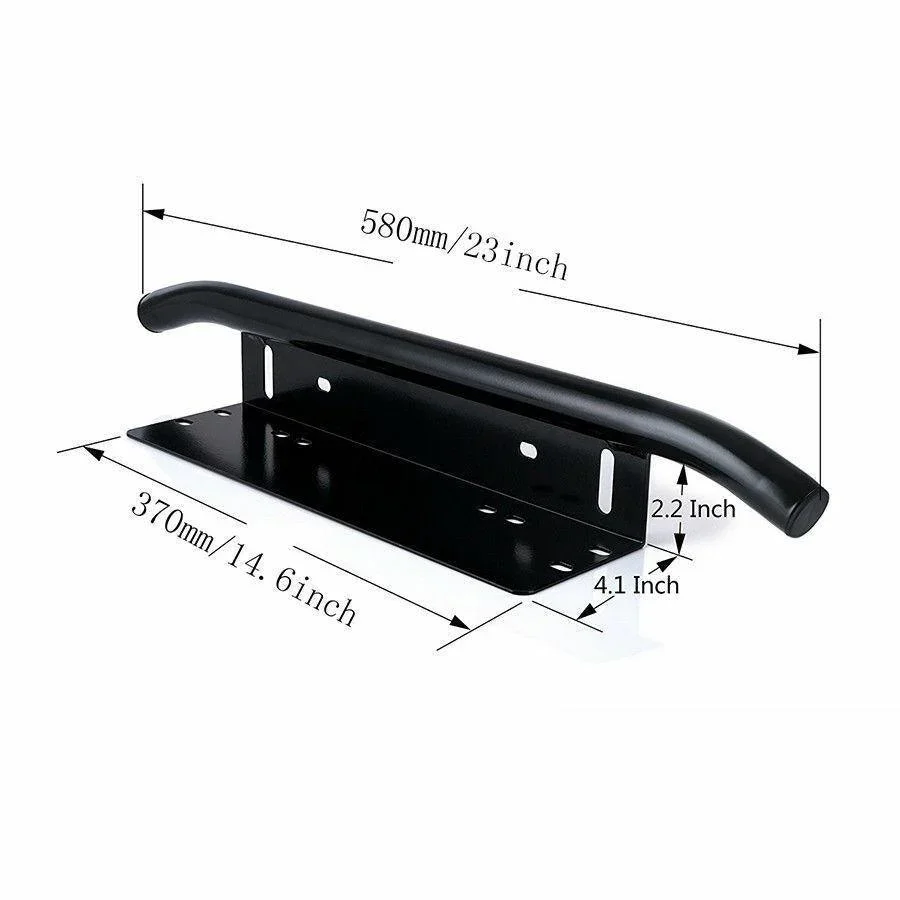 Universal Front Bumper License Plate Mount Holder - Image 5