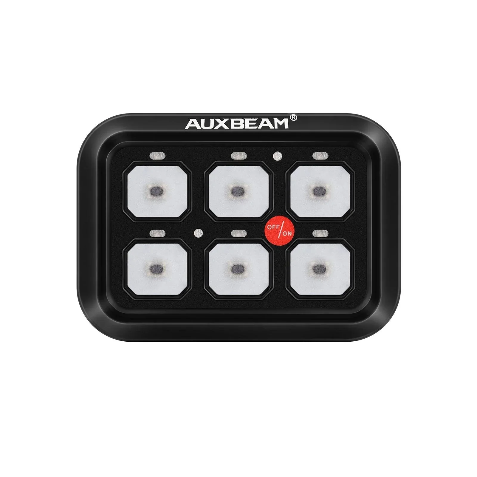 Single Series 6 Gang (BC60) LED Switch Panel, Off Road Light Controller (Blue) - Image 10