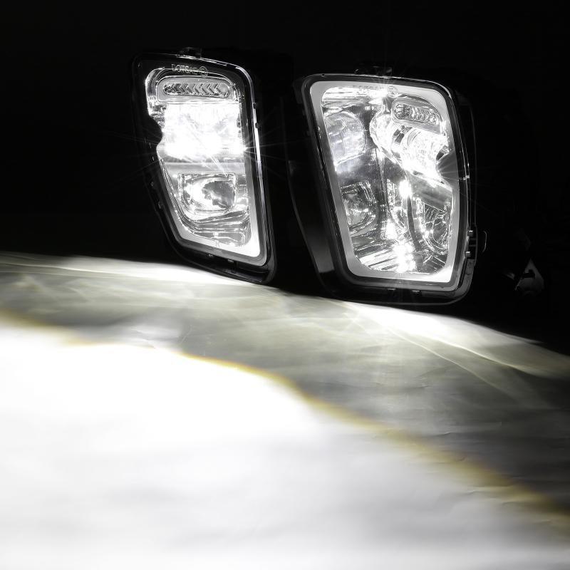 (2pcs/set) 36W LED Fog Lights for Dodge Ram 1500 2013 2014 2015 2016 2017 2018 (Chrome) - Image 11