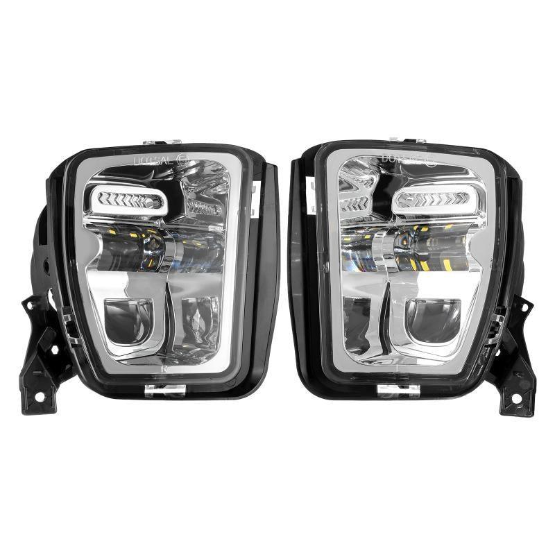 (2pcs/set) 36W LED Fog Lights for Dodge Ram 1500 2013 2014 2015 2016 2017 2018 (Chrome) - Image 9