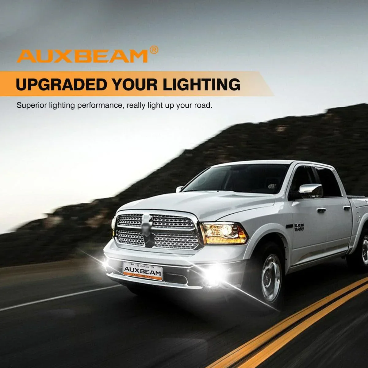 (2pcs/set) 36W LED Fog Lights for Dodge Ram 1500 2013 2014 2015 2016 2017 2018 (Black) - Image 8