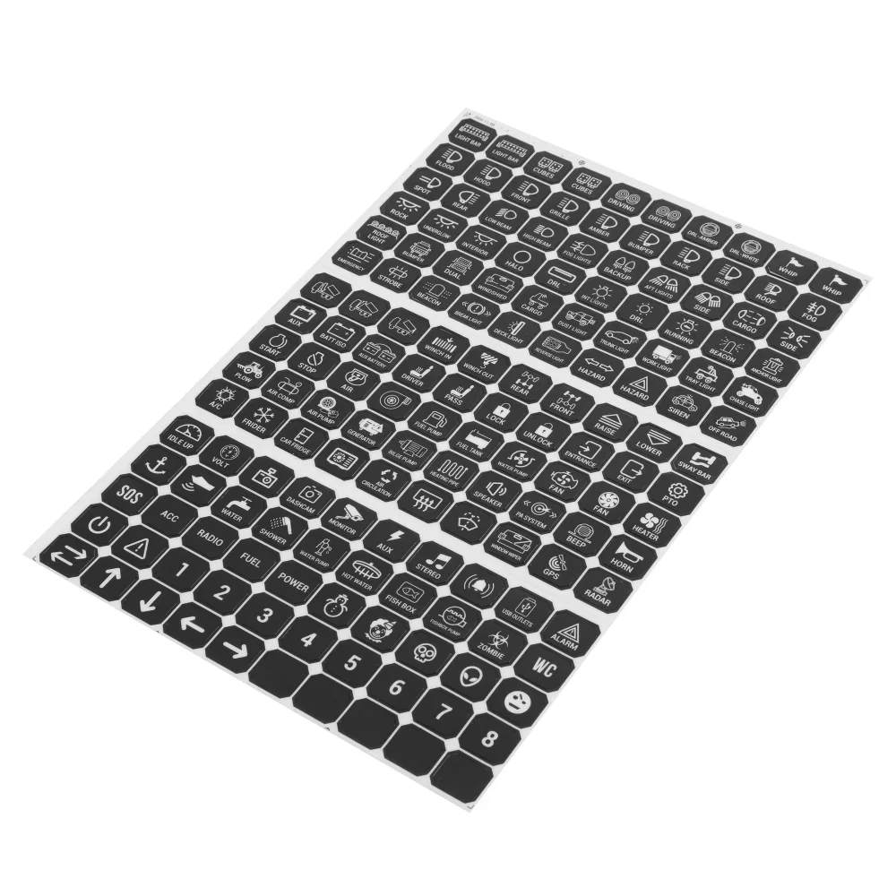 160 Universal Stickers for Switch Panel - Image 2