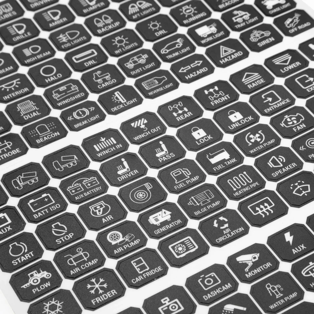 160 Universal Stickers for Switch Panel - Image 4