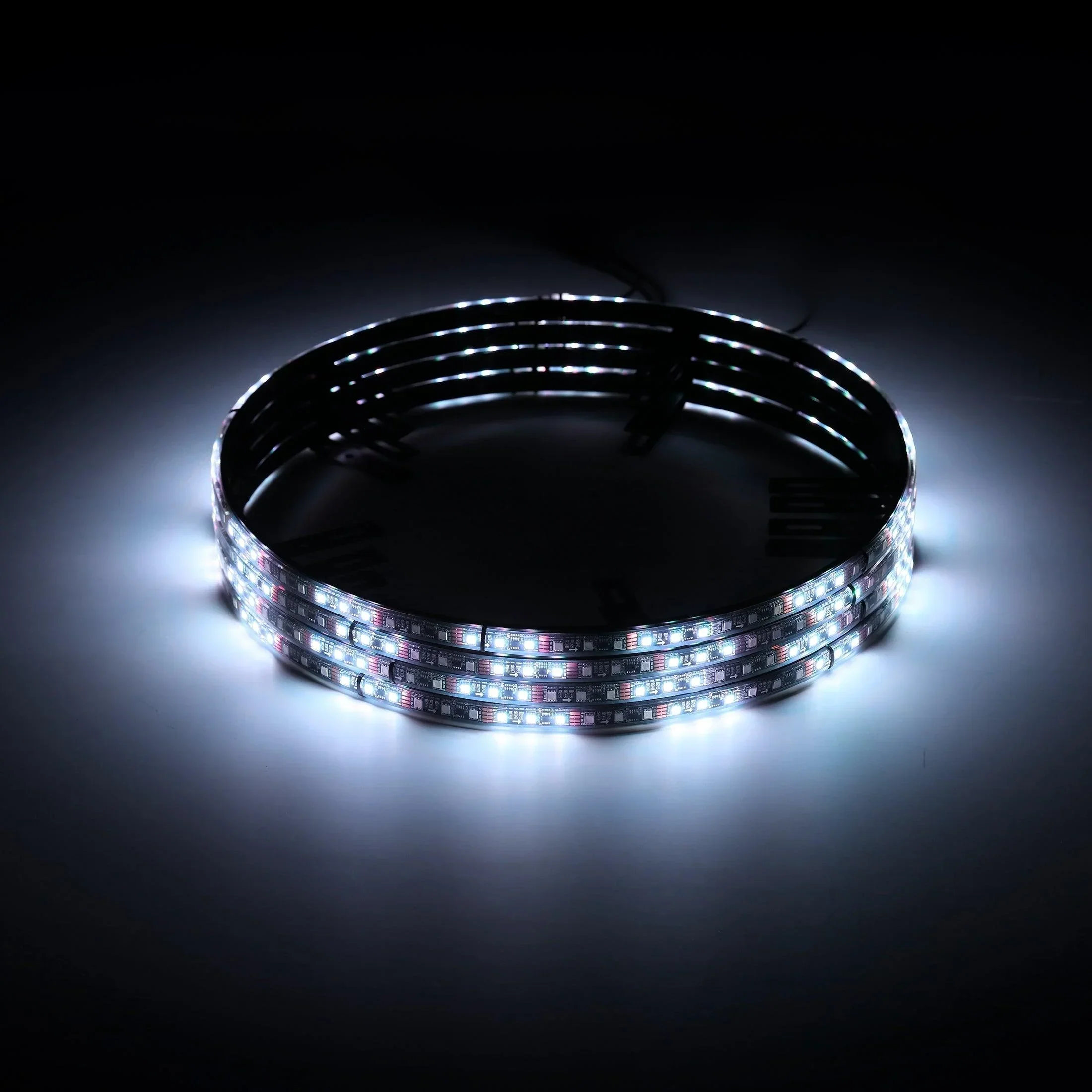 (4pcs/set) 15.5" RGB LED Wheel Ring Lights Magic Dream Color Neon Rim Light with APP & RF Remote Control - Image 12