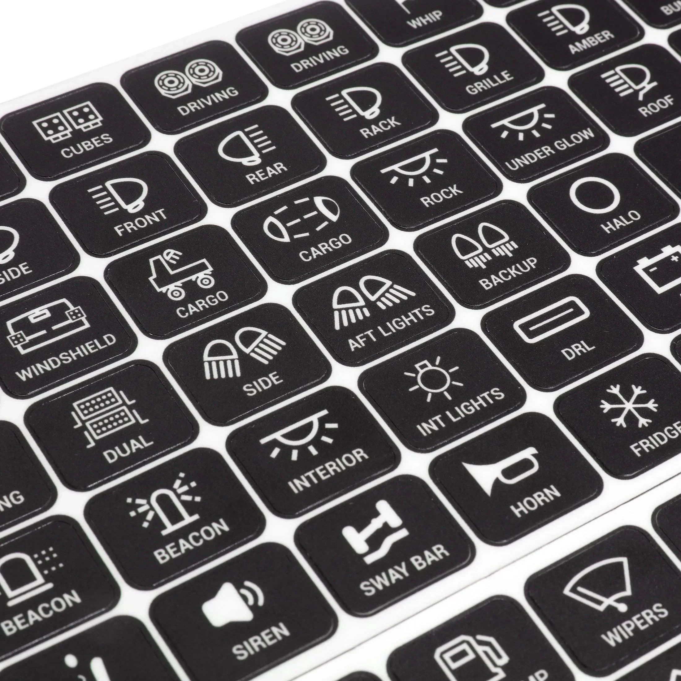 120 Universal Stickers for AC-1200/AR-600/RA80 XL/RB80 XL Switch Panel - Image 5