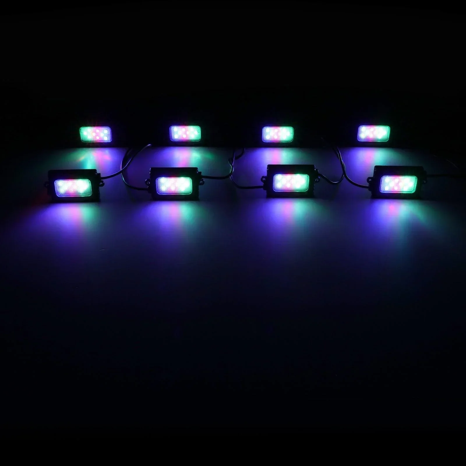 Magic Dream Color RGB LED Rock Lights Kit with Bluetooth APP Control, Multicolor Chasing Neon Underglow Lights for ATV UTV - Image 11