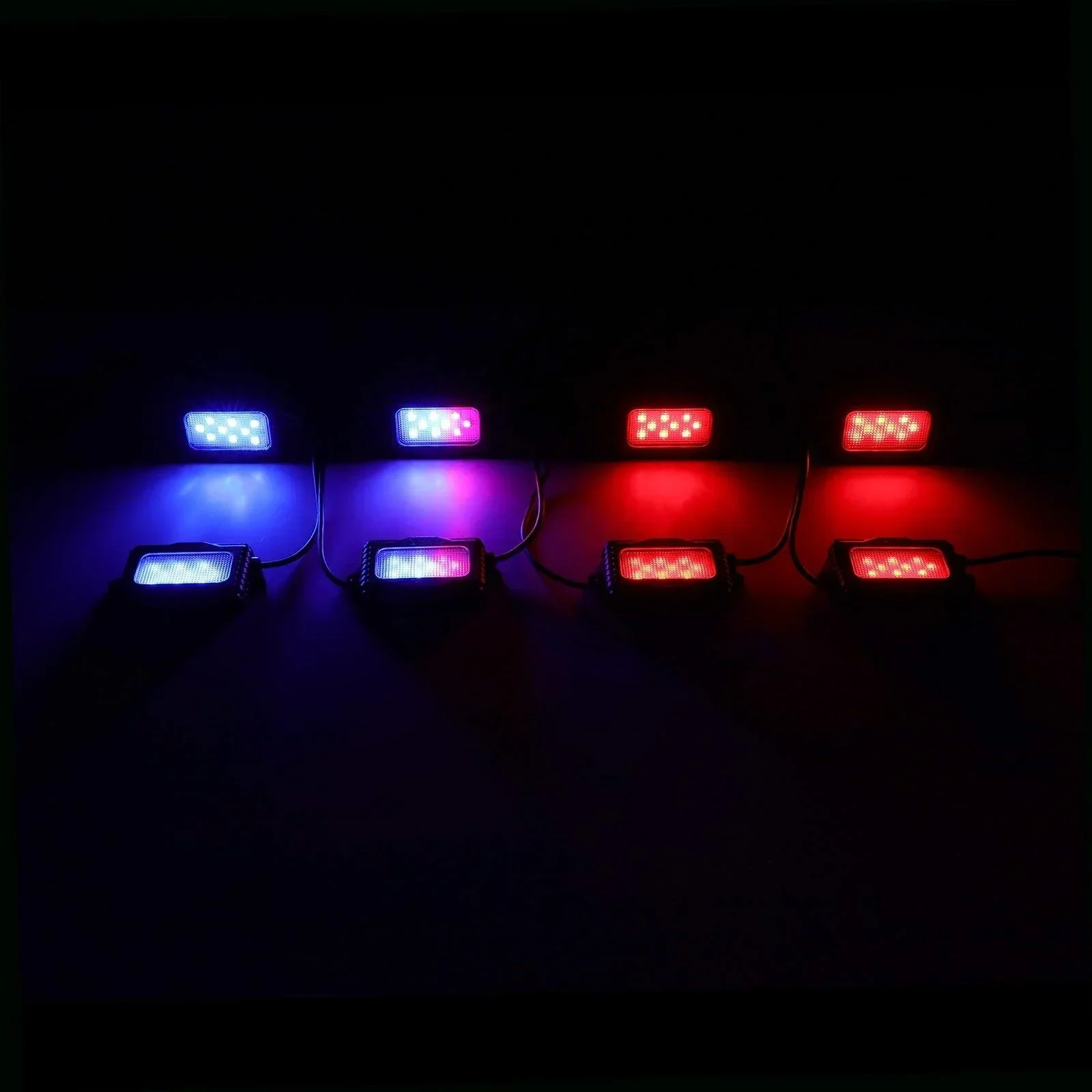 Magic Dream Color RGB LED Rock Lights Kit with Bluetooth APP Control, Multicolor Chasing Neon Underglow Lights for ATV UTV - Image 13