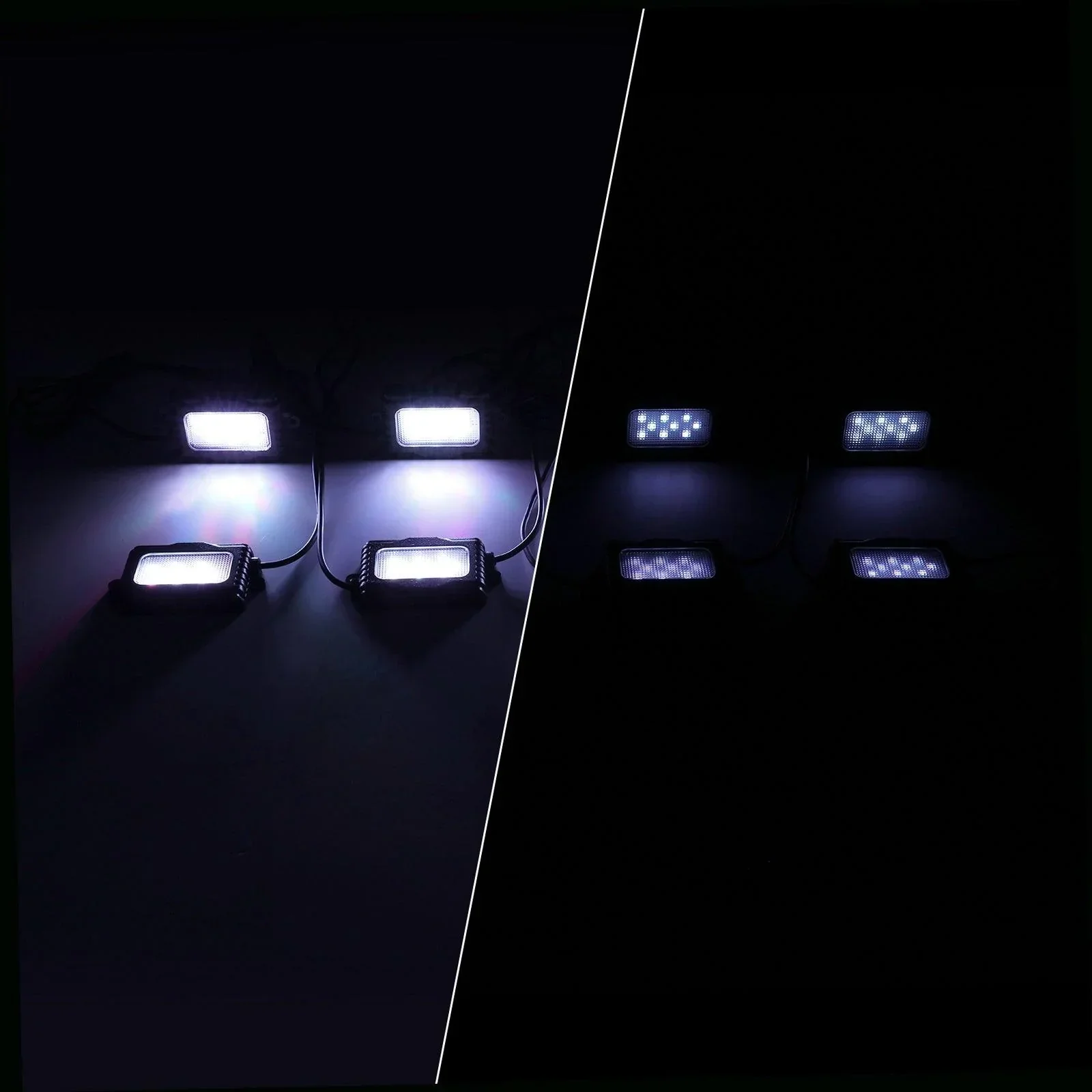 Magic Dream Color RGB LED Rock Lights Kit with Bluetooth APP Control, Multicolor Chasing Neon Underglow Lights for ATV UTV - Image 8