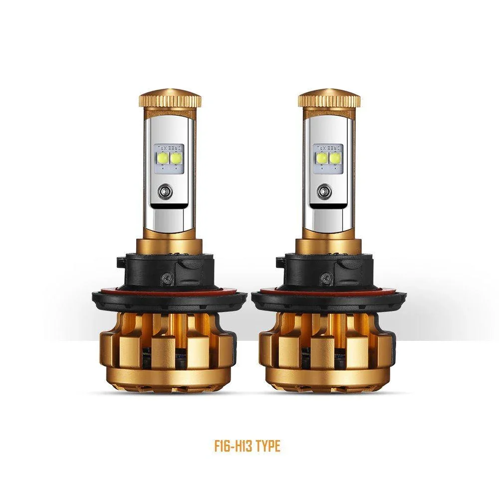 F-16 Series LED light Bulbs 12000LM 60W 6000K White Light - Image 20