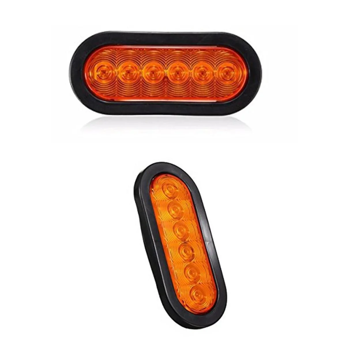(2pcs/set) 6'' OVAL SIDE MARKER/STOP/TURN SIGNAL LIGHTS - Image 4