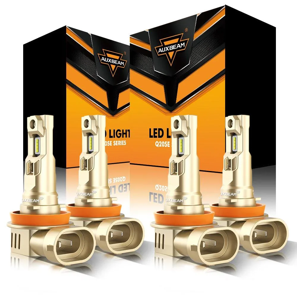 1:1 OEM Factory Size Q20-SE Series 60W 16000LM LED Headlight Bulbs 6500K Cool White - Image 13