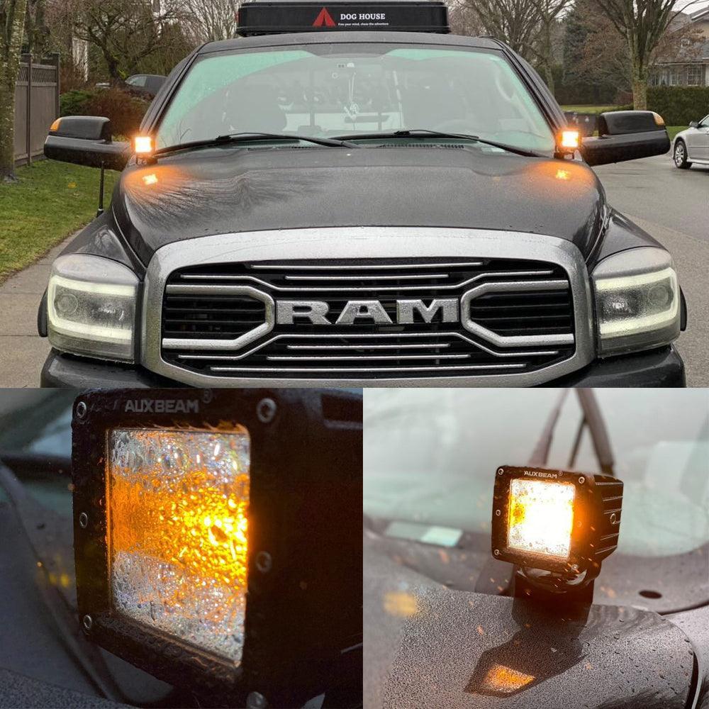 6 Modes Series 3 Inch/4Inch/7Inch/12Inch/20Inch White&Amber LED Light Bar - Image 11