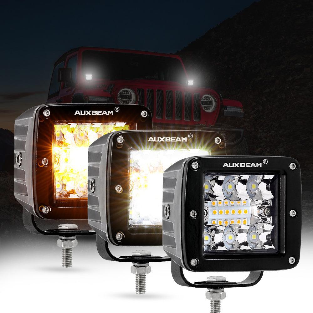 6 Modes Series 3 Inch/4Inch/7Inch/12Inch/20Inch White&Amber LED Light Bar - Image 17