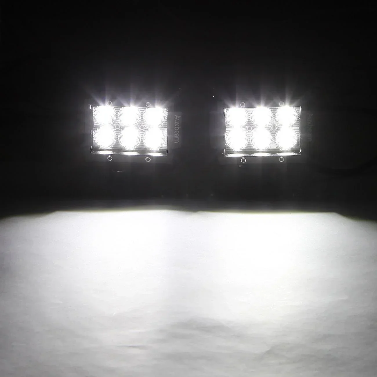 4" Classic-SM Series Dual Row LED Pod Light 6000K White Spot/Flood for SUV ATV UTV Trucks Pickup Boat - Image 5