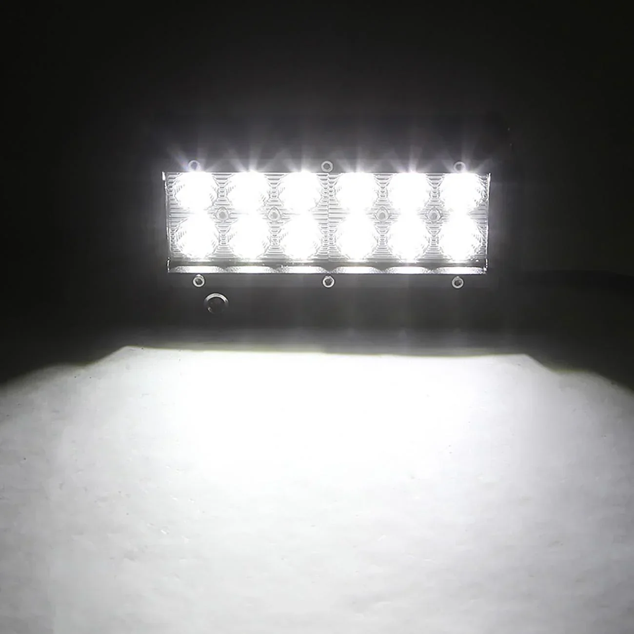 6.5 inch Classic-SM Series Dual Row LED Light Bar 6000K White Spot/Flood - Image 3