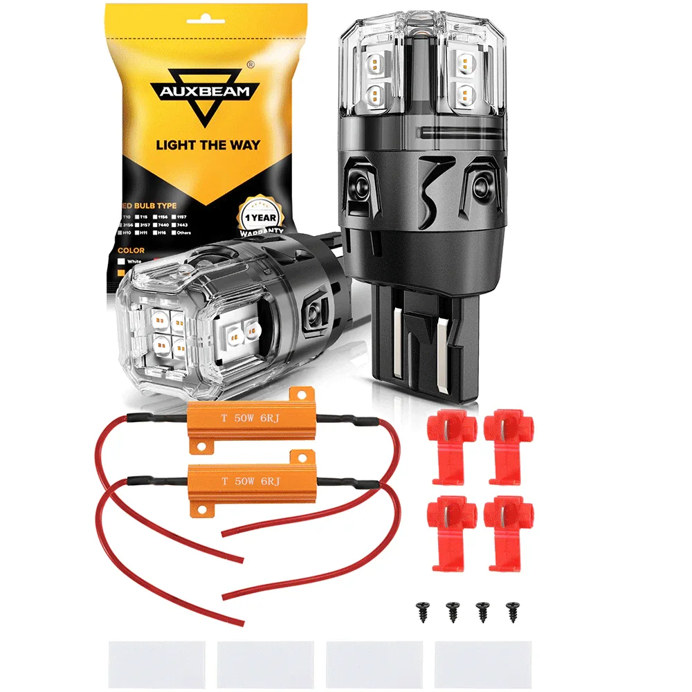 🆕T20 7443 7440 LED Brake/Tail Light 11W 500% High Brightness CAN-Bus Error Free Red B52 Series | 2 Bulbs - Image 19