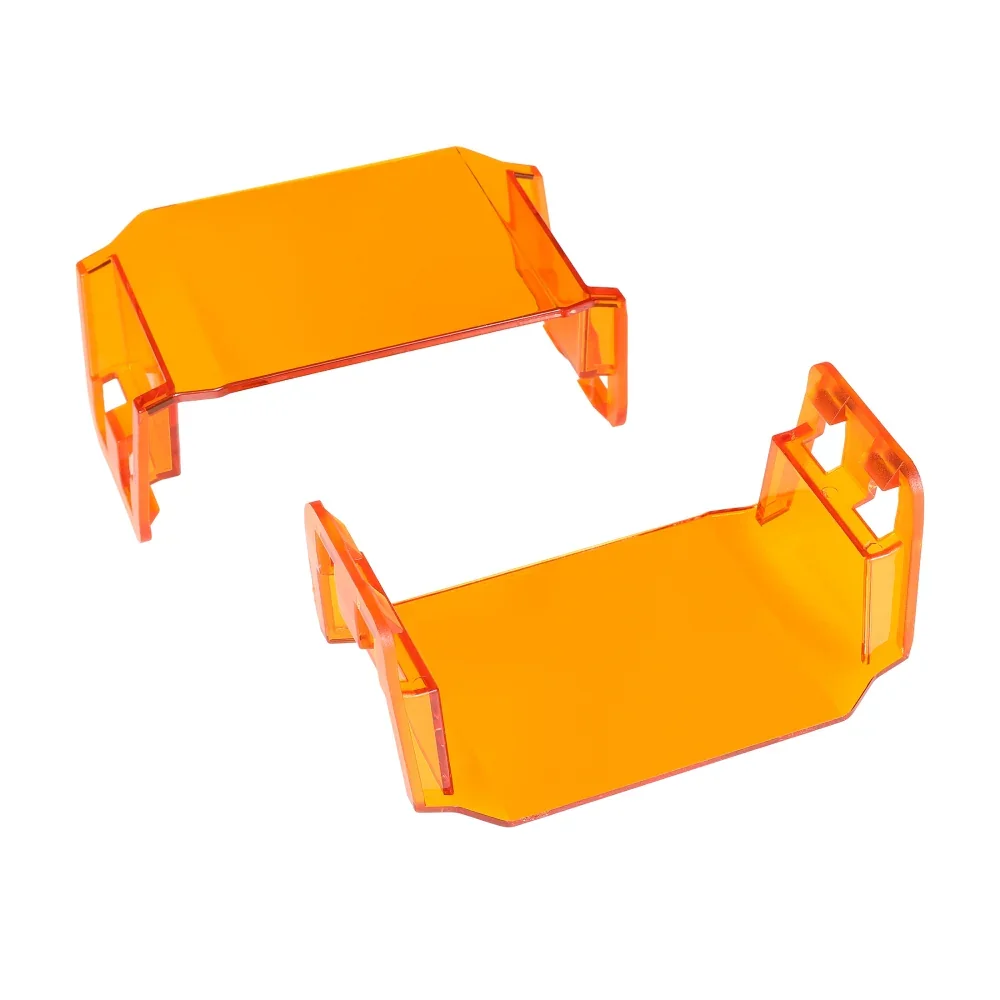 V-MAX Series 4/5/7 Inch LED Pod Lights Dark Amber Cover Light Shield Cover - Image 7