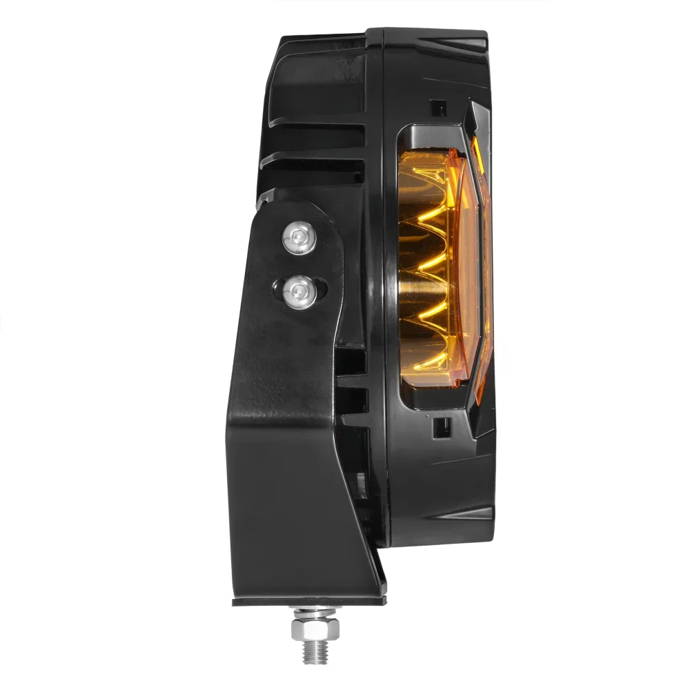 V-ULTRA Series | 9 Inch 300W LED Side Shooter Amber Driving Lights with Amber DRL - Image 7