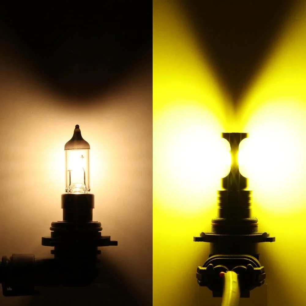 (2pcs/set) H10/9145/9140 GC3 White Yellow Light 8000LM LED Fog Light Bulbs/DRL - Image 10