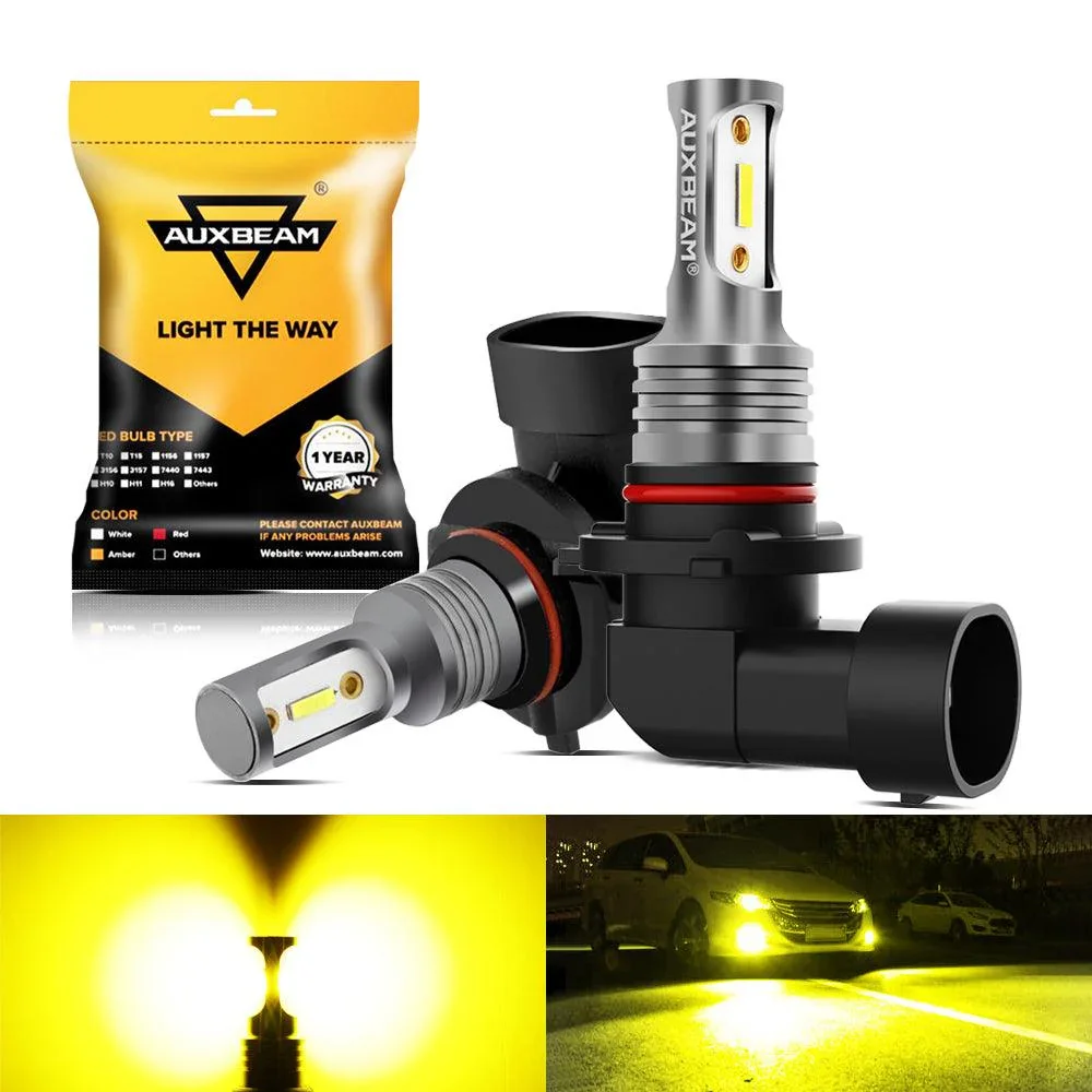 (2pcs/set) H10/9145/9140 GC3 White Yellow Light 8000LM LED Fog Light Bulbs/DRL - Image 14