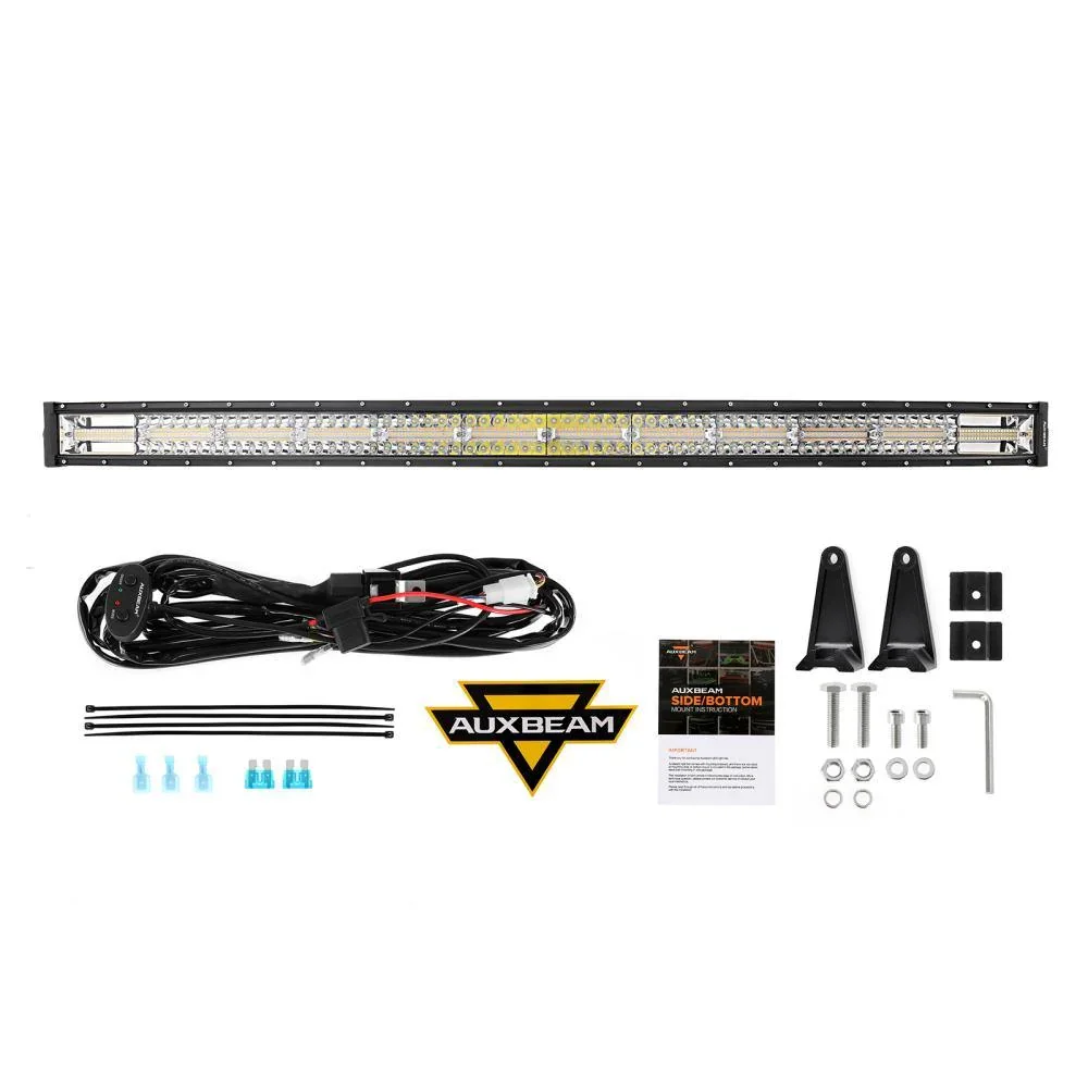 50 Inch 6 Modes White&Amber Curved Off Road Led Light Bar - Image 14