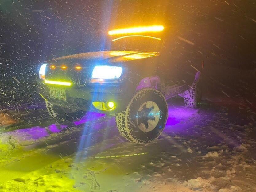50 Inch 6 Modes White&Amber Curved Off Road Led Light Bar - Image 5