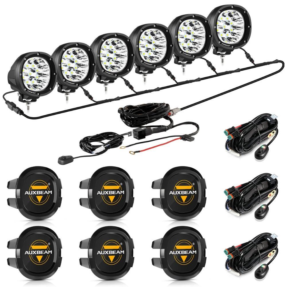 P4 Series | 4 Inch 90W Round LED Driving Lights Spot White Pod Lights - Image 15
