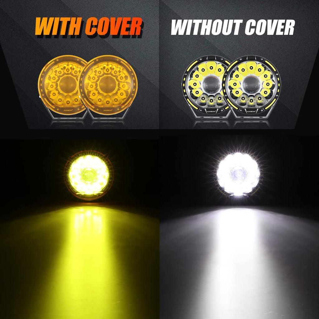 360-PRO Series | 7 Inch 230W 33332LM Custom Lens Offroad LED Driving Lights - Image 16