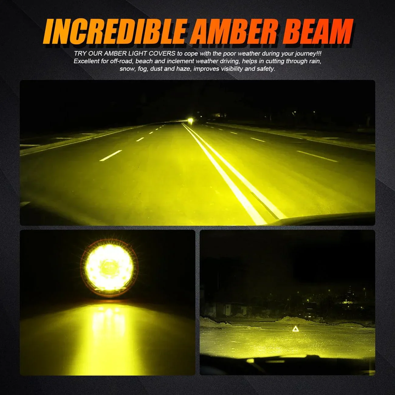360-PRO Series | 7 Inch 230W 33332LM Custom Lens Offroad LED Driving Lights - Image 18