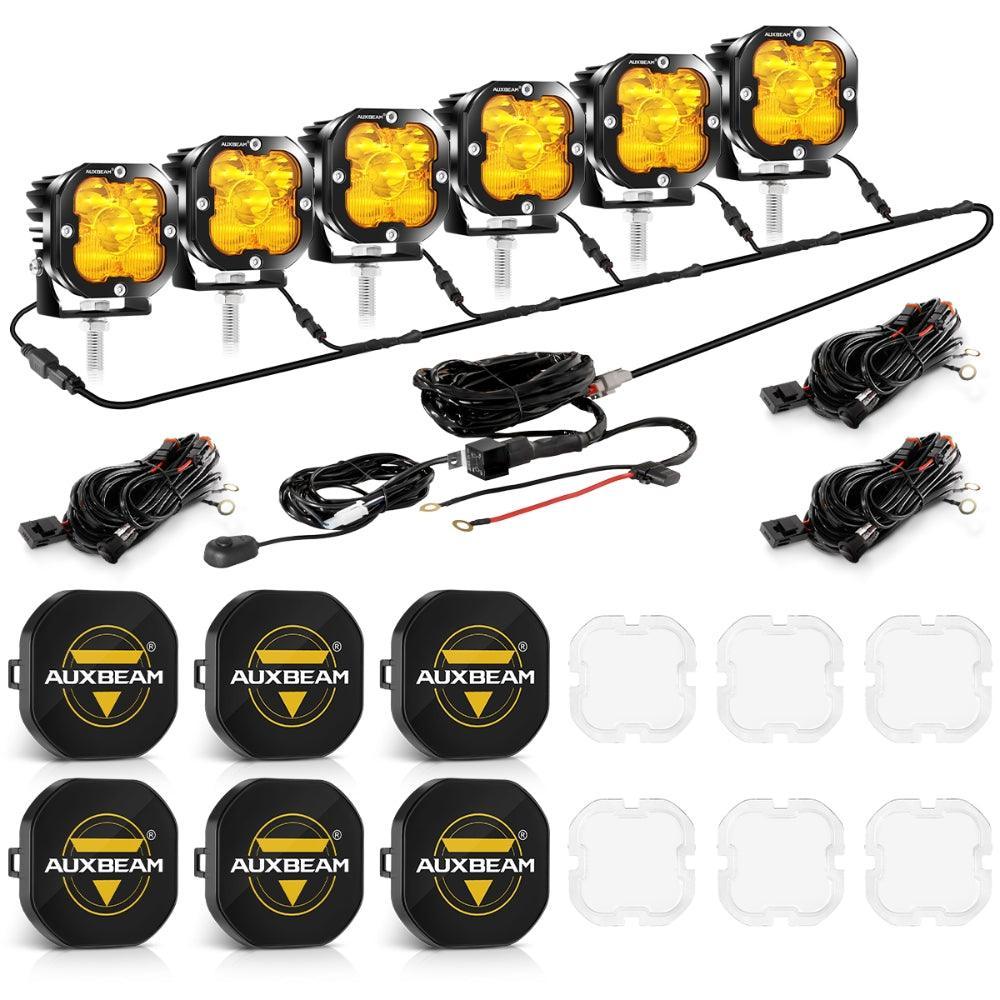 XP-ULTRA Series 3 Inch 80W 9600LM LED Pods Lights White&Amber - Image 47